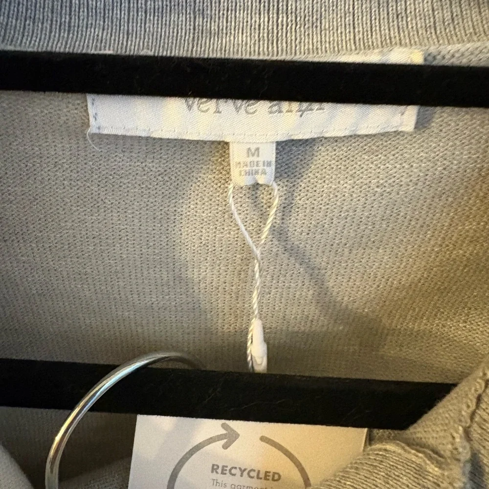 Verve Ami Light Gray Sweater - Picture 3 of 4